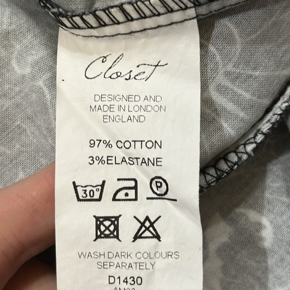 Closet Fit & Flare Damask Dress - Picture 4 of 8